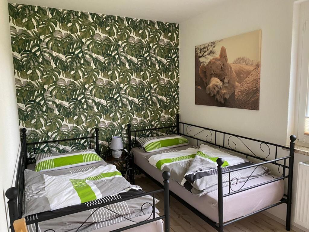 Familienfreundliche Ferienwohnung Maria Duderstadt Bagian luar foto